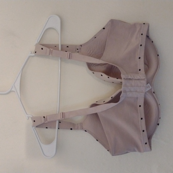 Cacique Polka Dot Lightly Lined Balconette Size 38F - Picture 2 of 7